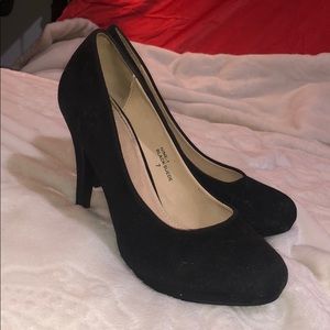 suede heels